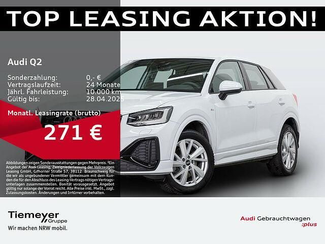 Gebraucht Audi Q2 S-Line 190 PS (139 kW) 2024 Gletscherweiß metallic SUV