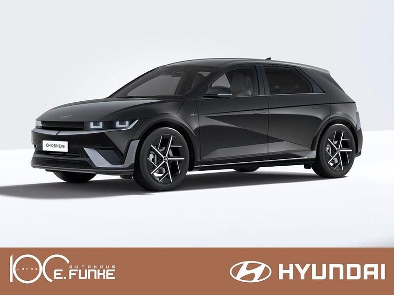 Schwarz Neu 2025 Hyundai Ioniq 5 N Line SUV | 47.990 € (Fairer Preis) - Bild 1/4