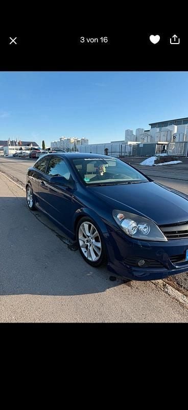 Gebraucht Opel Astra GTC 125 PS (91 kW) 2008 Blau Coupé