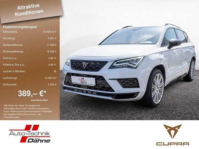 Second-hand Cupra Ateca Basis 300 CP (220 kW) 2019 Alb SUV