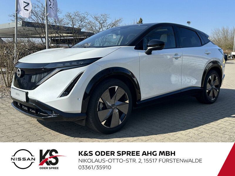 Pearlwhite Gebraucht 2023 Nissan Ariya Evolve SUV | 47.990 € (Fairer Preis) - Bild 1/4