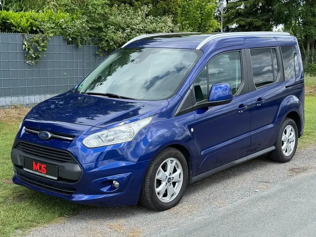 Gebraucht Ford Tourneo Connect Titanium 120 PS (88 kW) 2017 Blau Van / Kleinbus