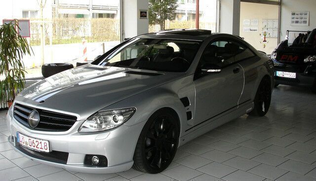 Gebraucht Mercedes CL500 460 PS (338 kW) 2010 Iridiumsilber sonderled lorinser metallic Coupé