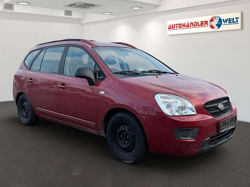 Gebraucht Kia Carens LX 144 PS (105 kW) 2008 Rot Van / Kleinbus