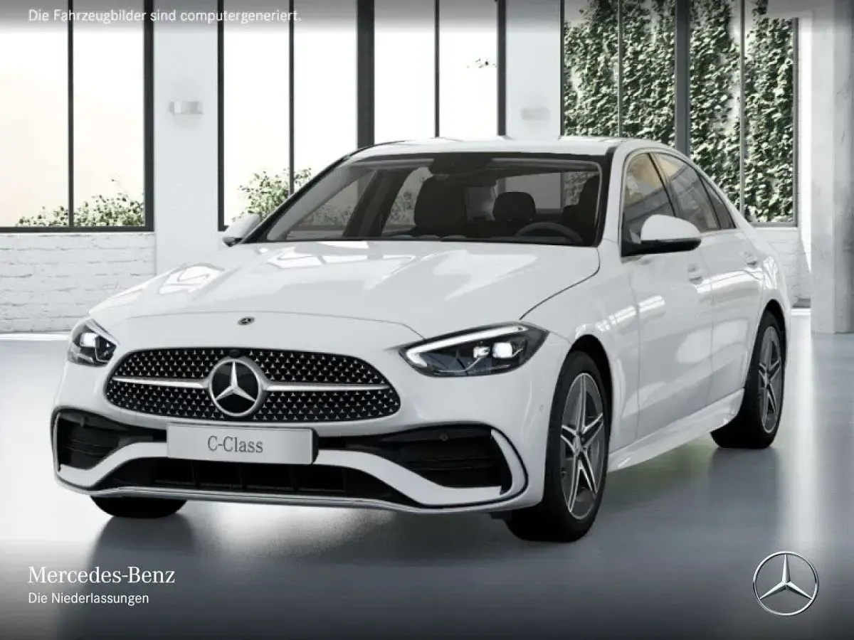 Gebraucht Mercedes C180 AMG 170 PS (125 kW) 2025 Weiß Limousine