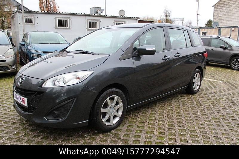 Grau Gebraucht 2015 Mazda 5 Prime-Line Van / Kleinbus | 4.900 € (Teuer) - Bild 1/4