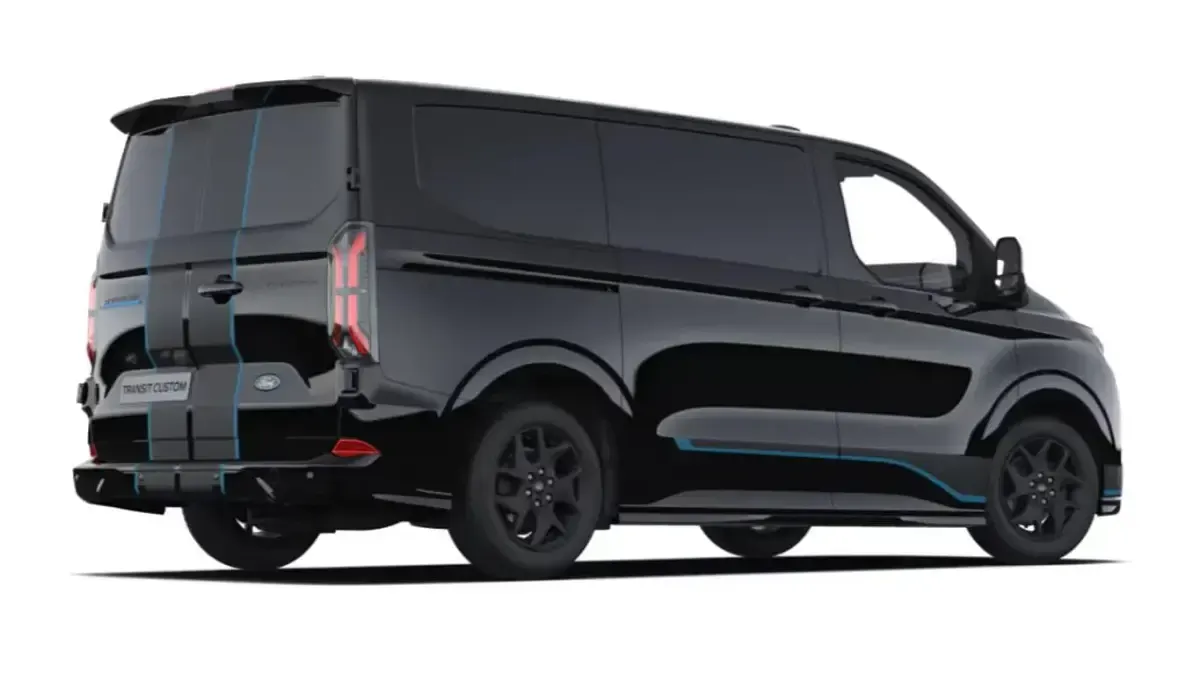 Neu Ford E-Transit Sport 160 kW (218 PS) 2026 Agate black metallic Van