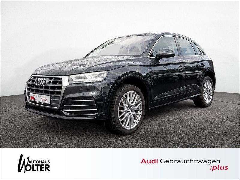 Blau Gebraucht 2018 Audi Q5 Sport SUV | 26.390 € (Fairer Preis) - Bild 1/4