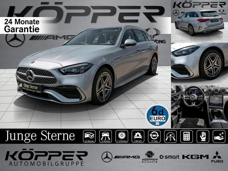 Hightech silber Gebraucht 2024 Mercedes C300e Premium Kombi | 54.889 € (Fairer Preis) - Bild 1/4