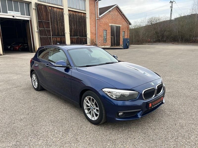 Gebraucht BMW 116 Efficient Dynamics 116 PS (85 kW) 2016 Blau Kleinwagen