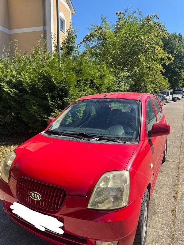 Rot Gebraucht 2004 Kia Picanto Kleinwagen | 2.600 € (Fairer Preis) - Bild 1/4