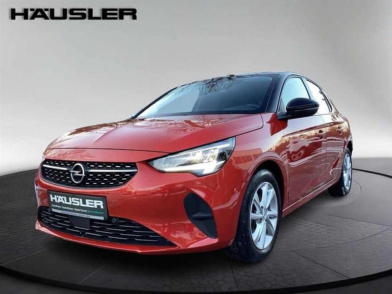 Chili rot (metallic) Gebraucht 2022 Opel Corsa Elegance Kleinwagen | 15.990 € (Fairer Preis) - Bild 1/4