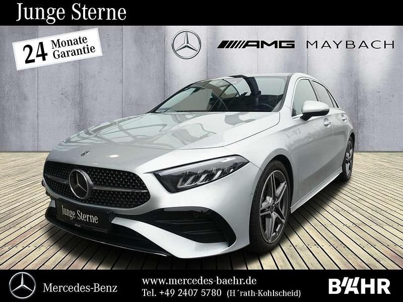 Iridiumsilber Gebraucht 2024 Mercedes A200 AMG Limousine | 33.450 € (Fairer Preis) - Bild 1/4