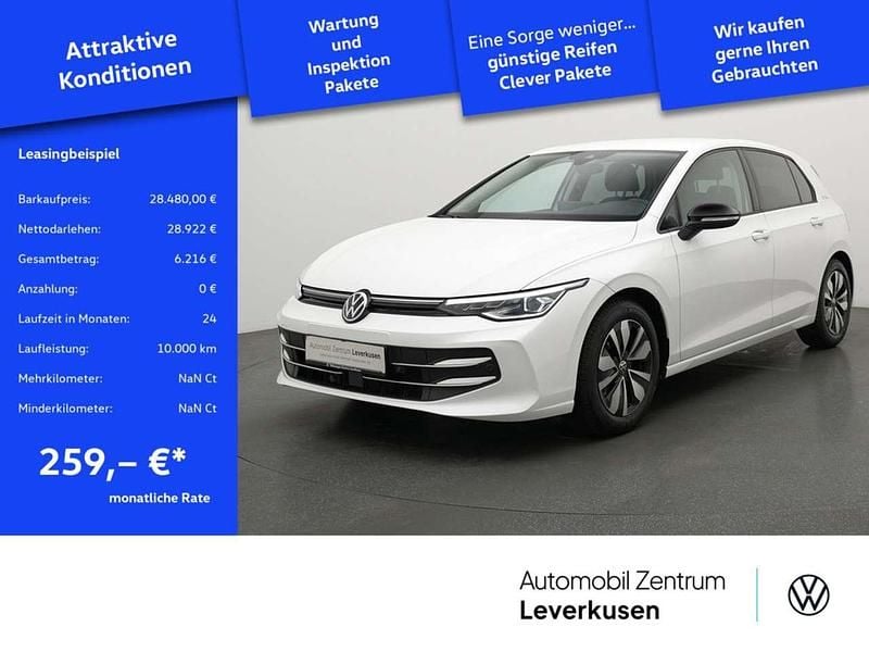 Oryxweiss perlmutteffekt Gebraucht 2025 VW Golf VIII Goal Limousine | 28.480 € (Guter Preis) - Bild 1/4