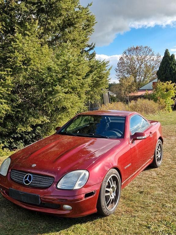 Rot Gebraucht 2001 Mercedes SLK230 Cabrio | 3.999 € (Superpreis) - Bild 1/4