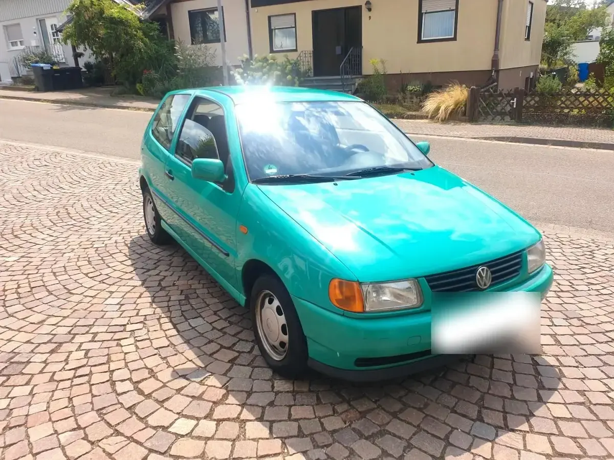 Gebraucht VW Polo 60 PS (44 kW) 1999 Grün Kleinwagen
