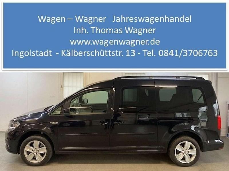 Deep black perleffekt Gebraucht 2018 VW Caddy Maxi Comfortline Van / Kleinbus | 25.980 € (Etwas zu teuer) - Bild 1/4