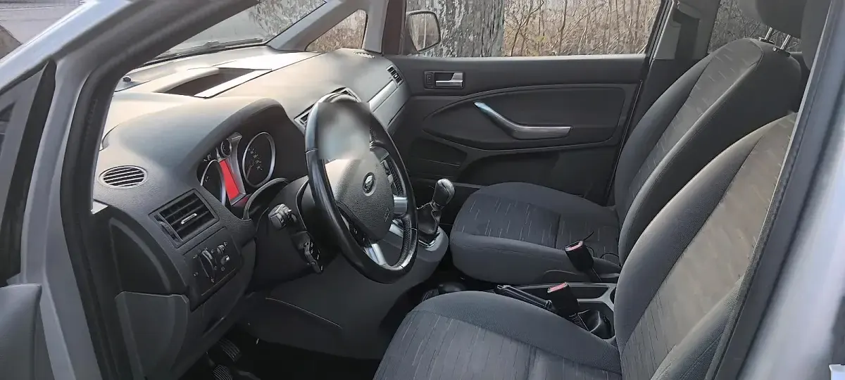 Gebraucht Ford C-MAX 100 PS (73 kW) 2009 Silber Van / Kleinbus
