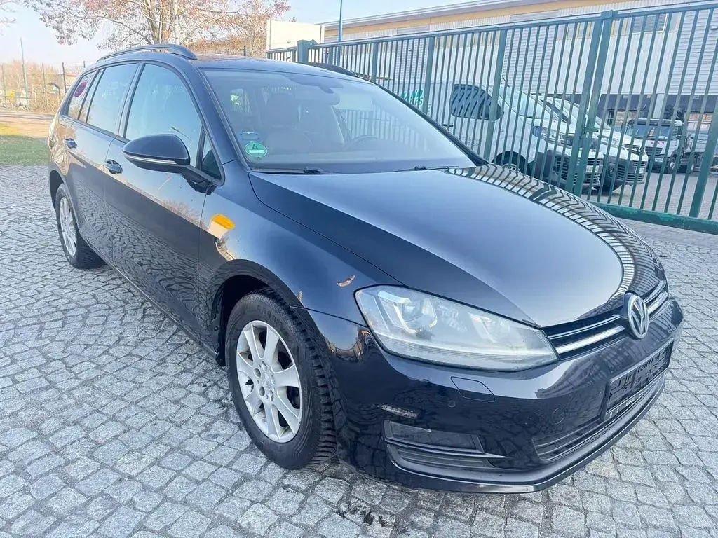 Gebraucht VW Golf VII 110 PS (80 kW) 2014 Schwarz Kombi