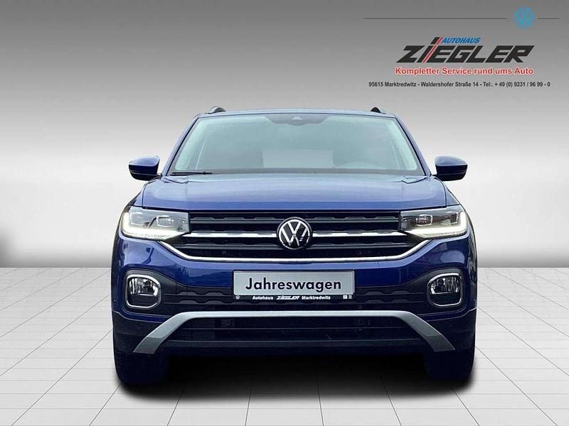 Gebraucht VW T-Cross Active 110 PS (80 kW) 2022 Ravennablau (metallic) SUV