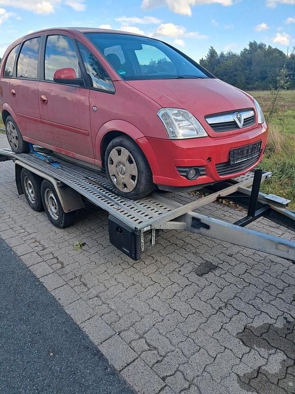 Gebraucht Opel Meriva 90 PS (66 kW) 2007 Rot Van / Kleinbus