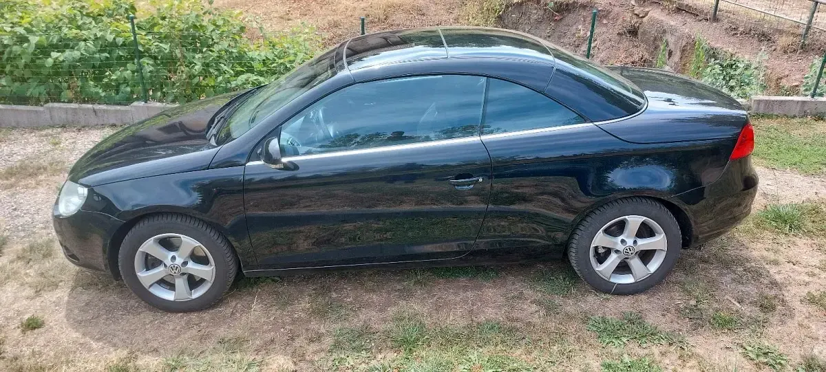 Gebraucht VW Eos 140 PS (102 kW) 2006 Schwarz Cabrio