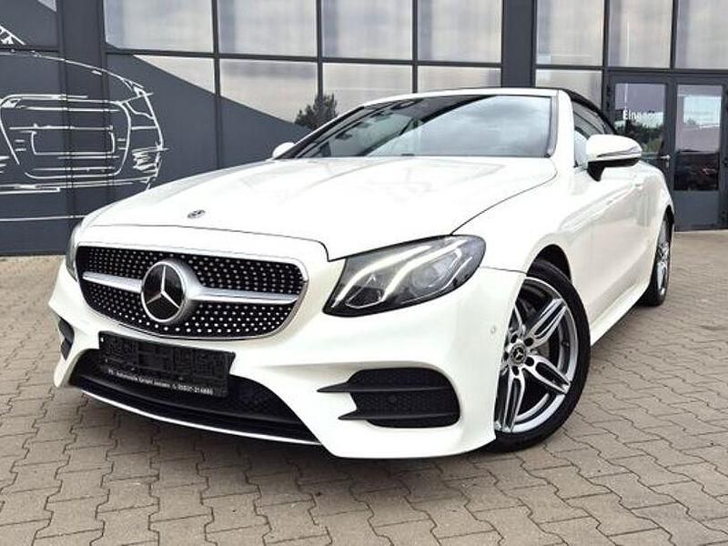 Gebraucht Mercedes E220 AMG line 194 PS (142 kW) 2017 Weiß Cabrio