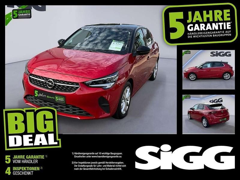 Chili rot Gebraucht 2022 Opel Corsa Elegance Kleinwagen | 15.580 € (Fairer Preis) - Bild 1/3