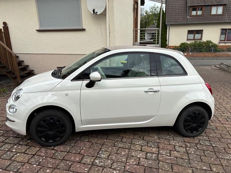 Weiß Gebraucht 2018 Fiat 500C Lounge Cabrio | 9.995 € (Guter Preis) - Bild 1/4