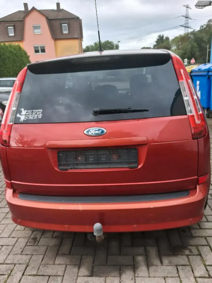 Gebraucht Ford C-MAX 109 PS (80 kW) 2008 Rot Van / Kleinbus