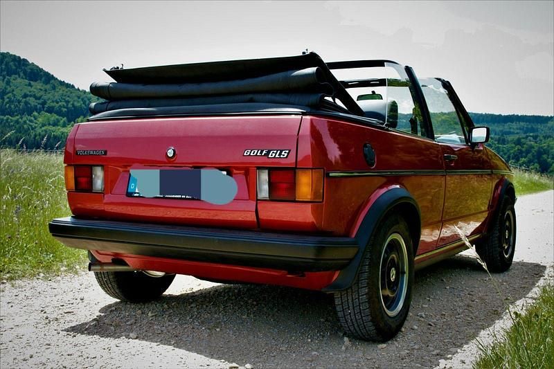 Gebraucht VW Golf Cabriolet 69 PS (50 kW) 1981 Rot Cabrio