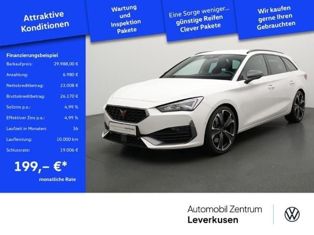 Weiss Gebraucht 2022 Cupra Leon VZ Kombi | 29.980 € (Fairer Preis) - Bild 1/4