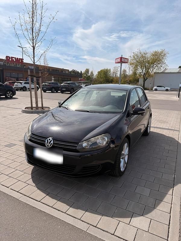 Usata VW Golf VI 122 CV (89 kW) 2009 Nero Utilitaria