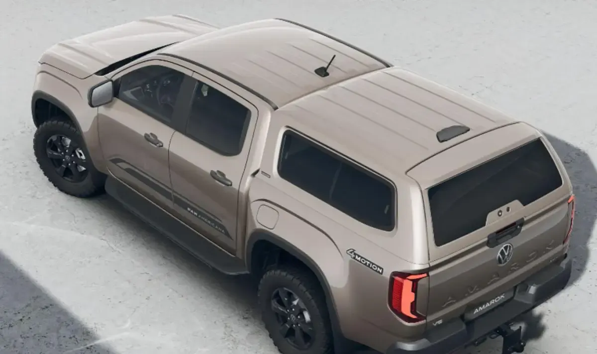 Neu VW Amarok PanAmericana 241 PS (177 kW) 2026 Bright beige Pickup