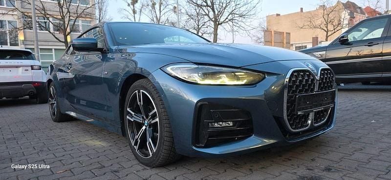 Blau Gebraucht 2021 BMW 420 M Sport Coupé | 33.800 € (Fairer Preis) - Bild 1/4