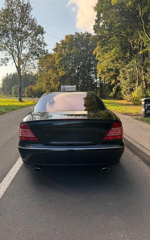 Schwarz Gebraucht 2001 Mercedes CL500 Coupé | 8.500 € (Superpreis) - Bild 1/4