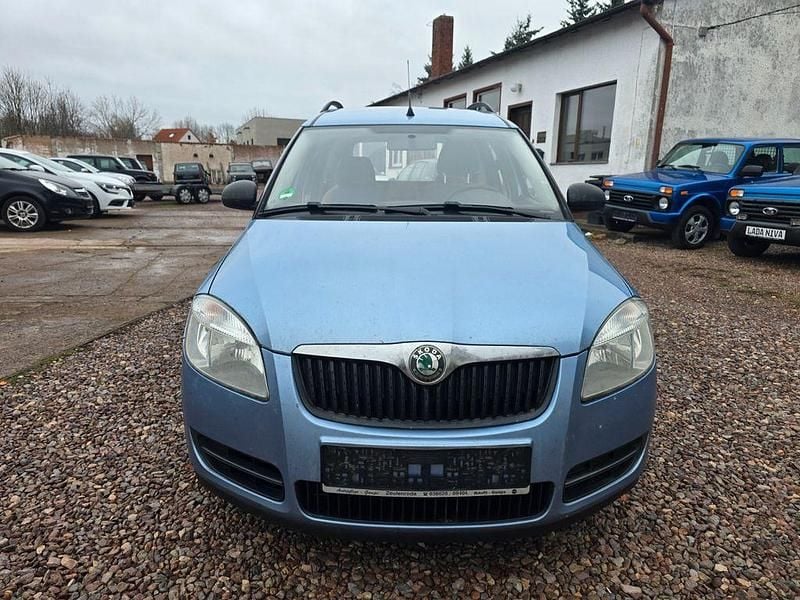 Gebraucht Skoda Roomster 69 PS (50 kW) 2008 Blau Van / Kleinbus
