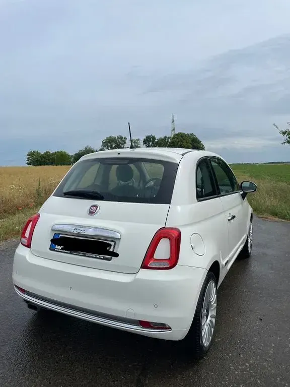 Gebraucht Fiat 500 Lounge 69 PS (50 kW) 2016 Weiß Kleinwagen