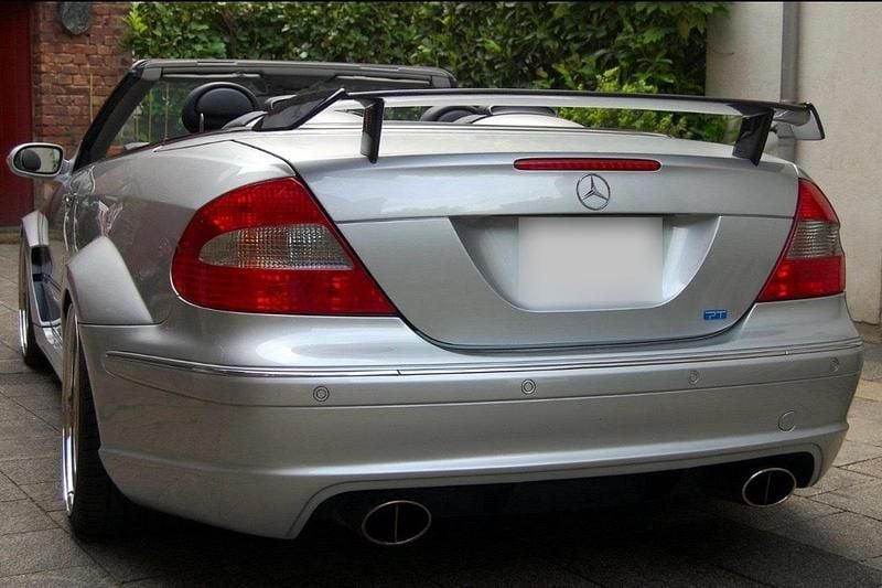 Gebraucht Mercedes CLK500 306 PS (225 kW) 2004 Silber Cabrio