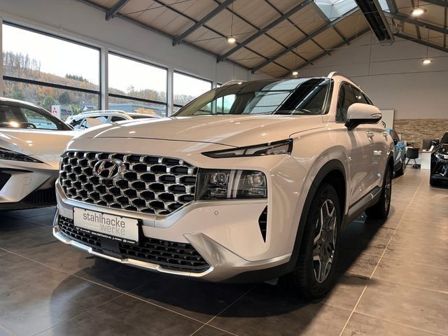 Weiß Gebraucht 2021 Hyundai Santa Fe Prime SUV | 39.990 € (Superpreis) - Bild 1/4