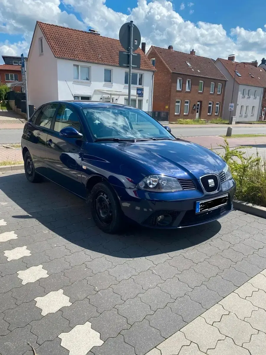 Gebraucht Seat Ibiza 86 PS (63 kW) 2008 Blau Kleinwagen