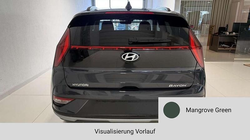 Neu Hyundai Bayon GO! 101 PS (74 kW) 2025 Mangrove green pearl SUV