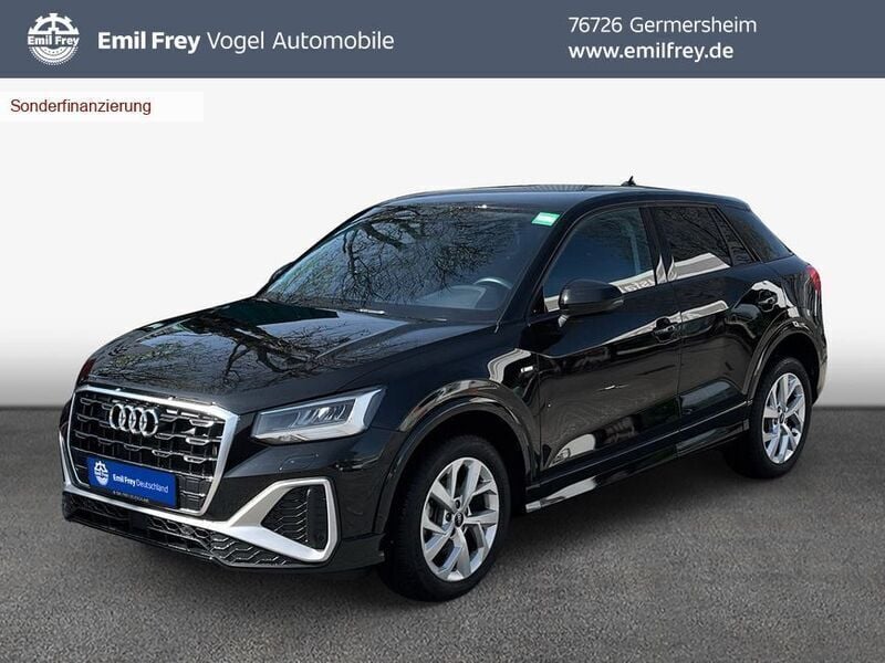 Schwarz Gebraucht 2023 Audi Q2 S-Line SUV | 24.900 € (Superpreis) - Bild 1/3