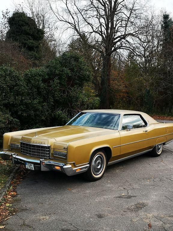 Gold Gebraucht 1973 Lincoln Continental Coupé | 14.000 € - Bild 1/4