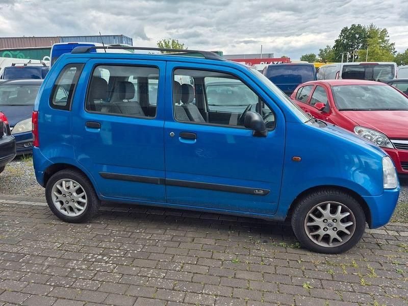 Blau Gebraucht 2002 Suzuki Wagon R+ Club Kombi | 1.890 € (Fairer Preis) - Bild 1/4