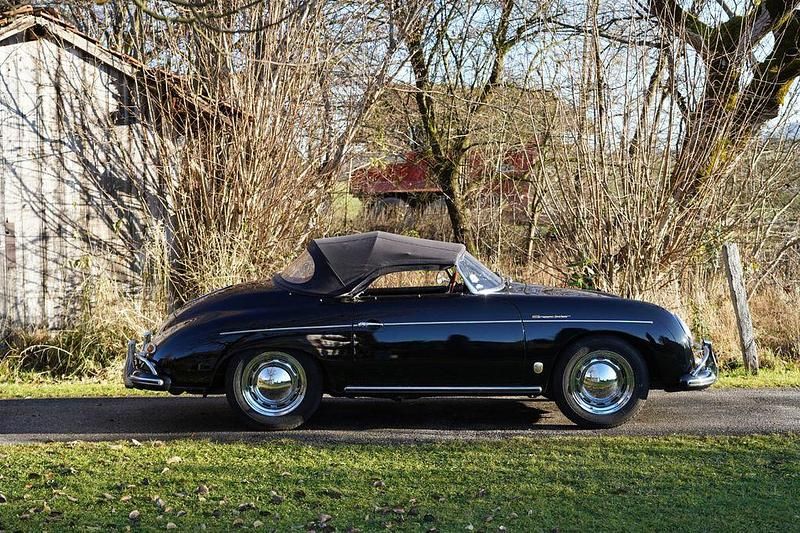 Gebraucht Porsche 356 75 PS (55 kW) 1957 Schwarz Cabrio
