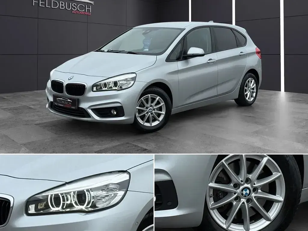 Gebraucht BMW 218 Active Tourer Basis 136 PS (100 kW) 2016 Silber Van / Kleinbus