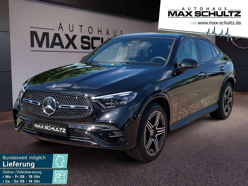 Metalliclack obsidianschwarz Gebraucht 2025 Mercedes GLC220 AMG Coupé | 63.950 € (Fairer Preis) - Bild 1/4