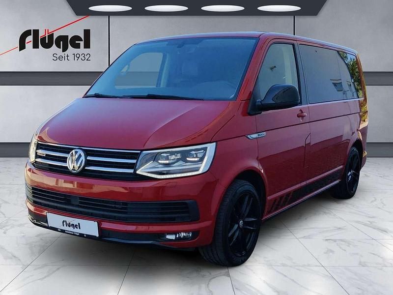 Kirschrot Gebraucht 2018 VW Transporter Comfortline Van | 33.990 € - Bild 1/4
