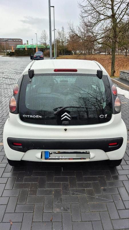 Gebraucht Citroën C1 2009 Weiß Kleinwagen